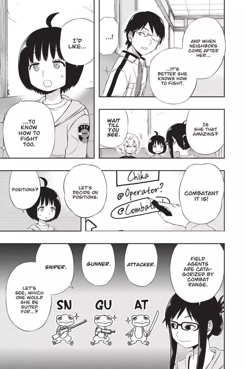 World Trigger Chapter 22 page 5 - Chapter 22: Tamakoma Branch: Part 2