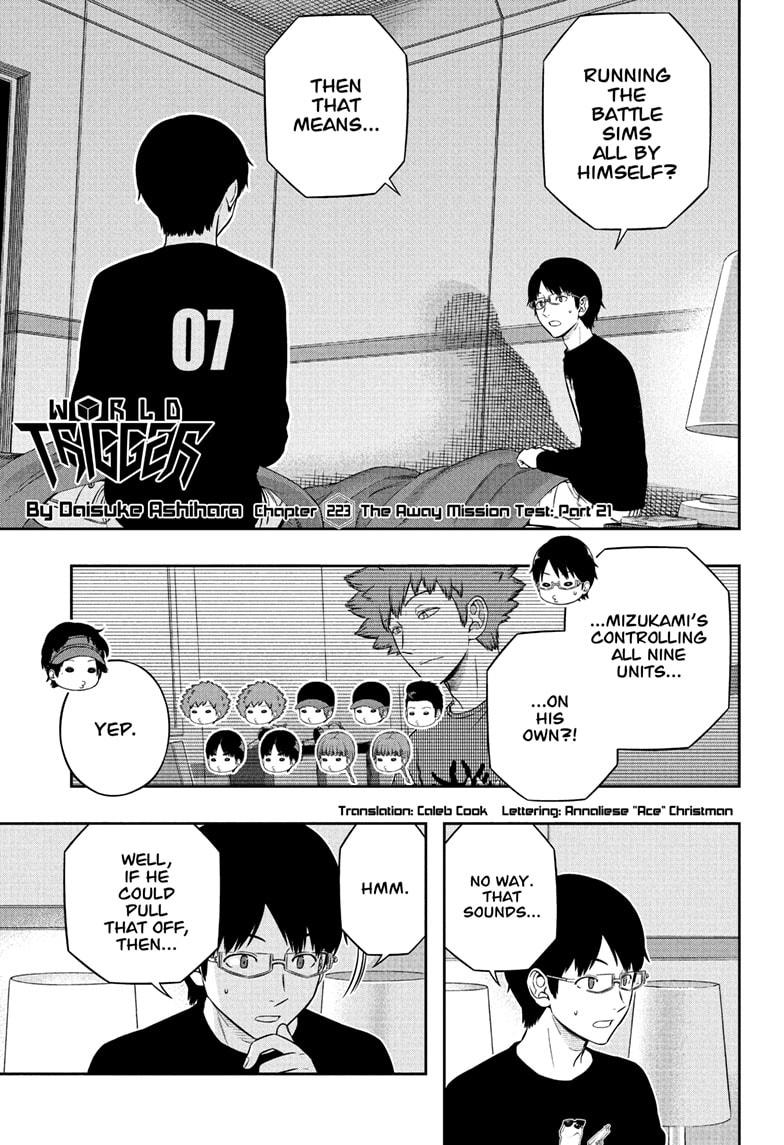 World Trigger Chapter 223 page 1 - Chapter 223
