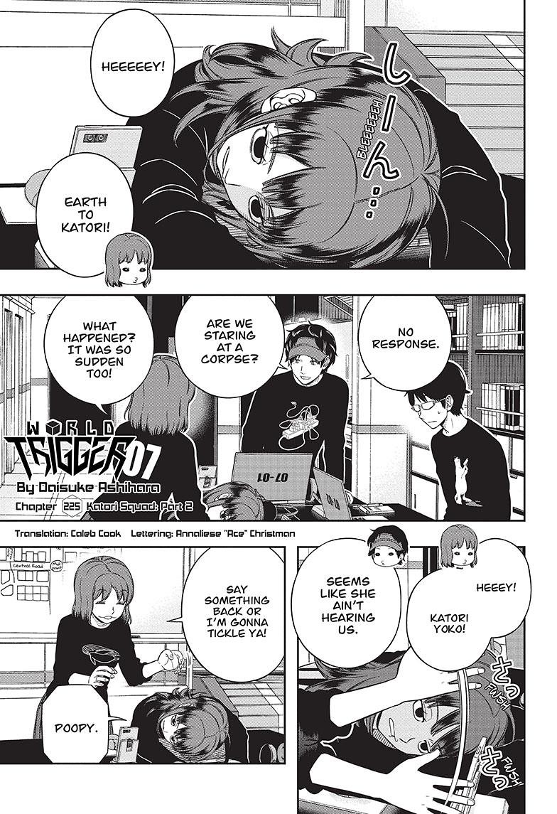 World Trigger Chapter 225 page 1 - Chapter 225