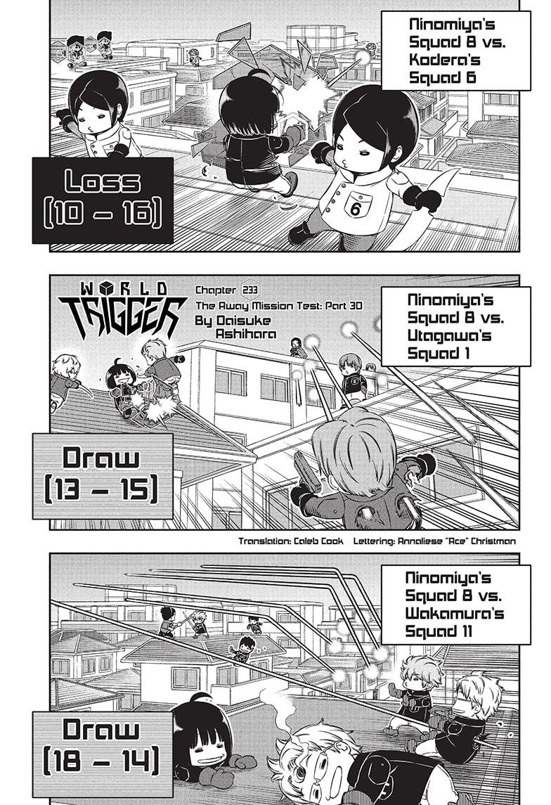 World Trigger Chapter 233 page 1 - Chapter 233