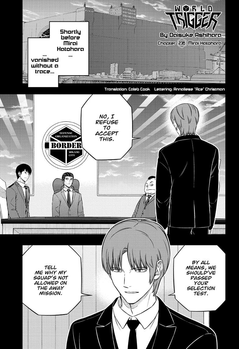 World Trigger Chapter 236 page 1 - Chapter 236