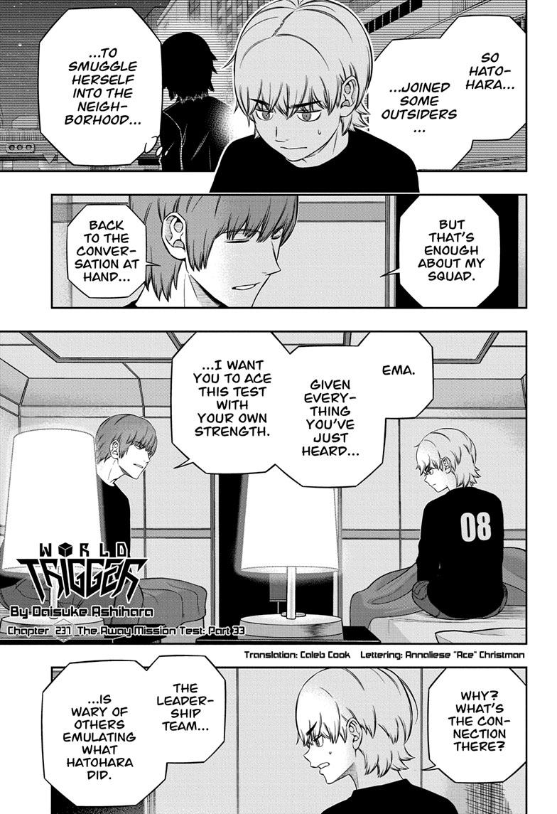 World Trigger Chapter 237 page 1 - Chapter 237