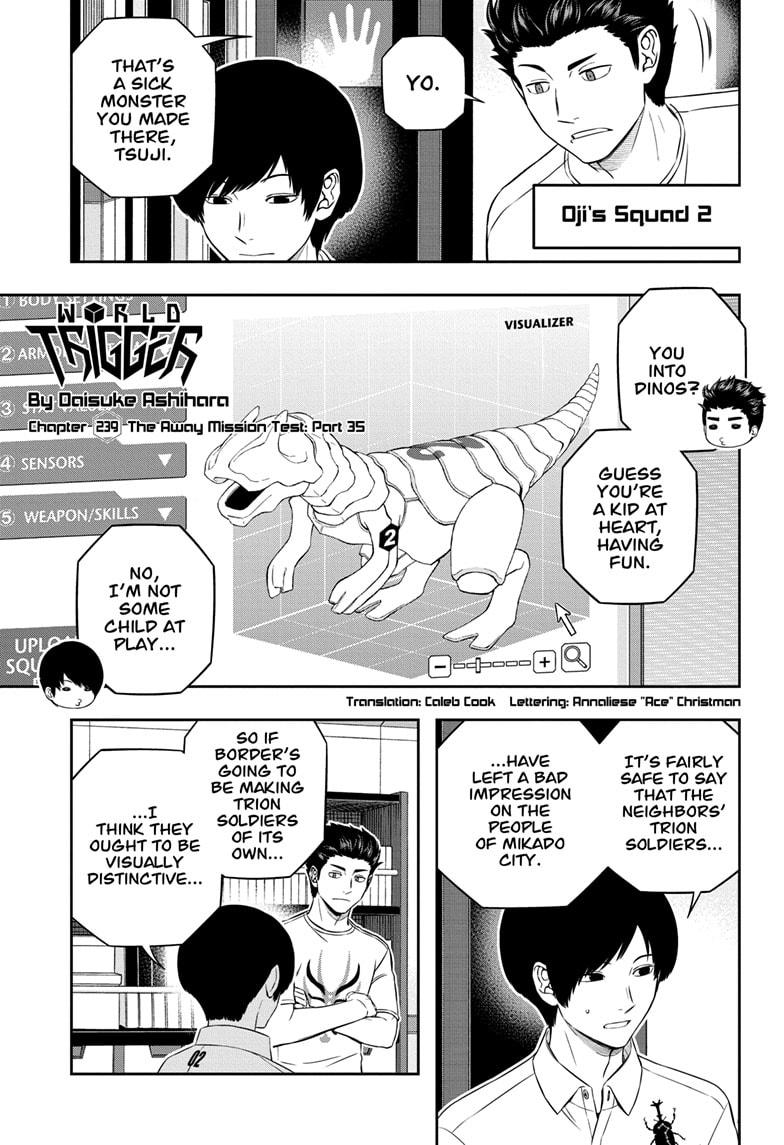 World Trigger Chapter 239 page 1 - Chapter 239