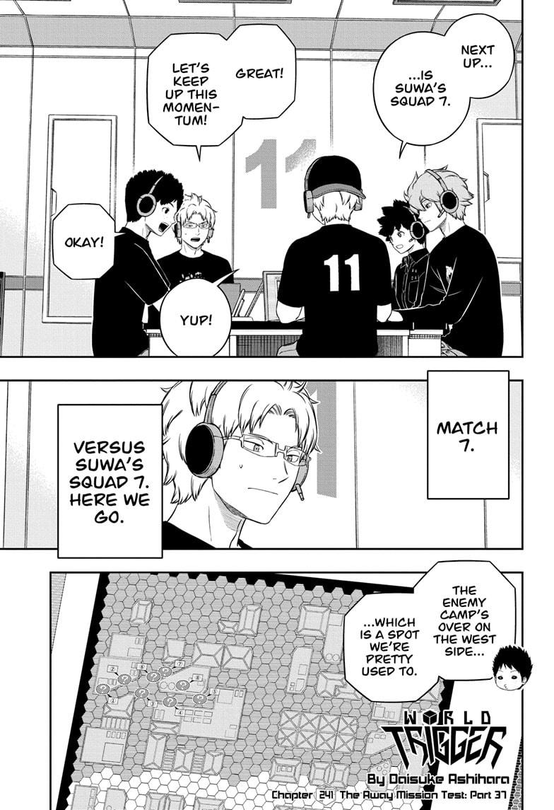 World Trigger Chapter 241 page 1 - Chapter 241