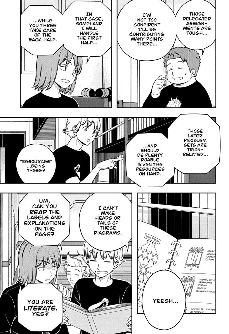 World Trigger Chapter 244 page 21 - Chapter 244
