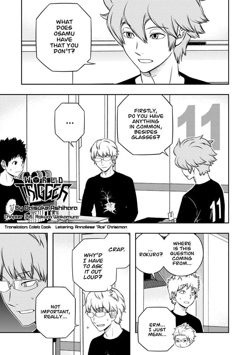World Trigger Chapter 245 page 1 - Chapter 245