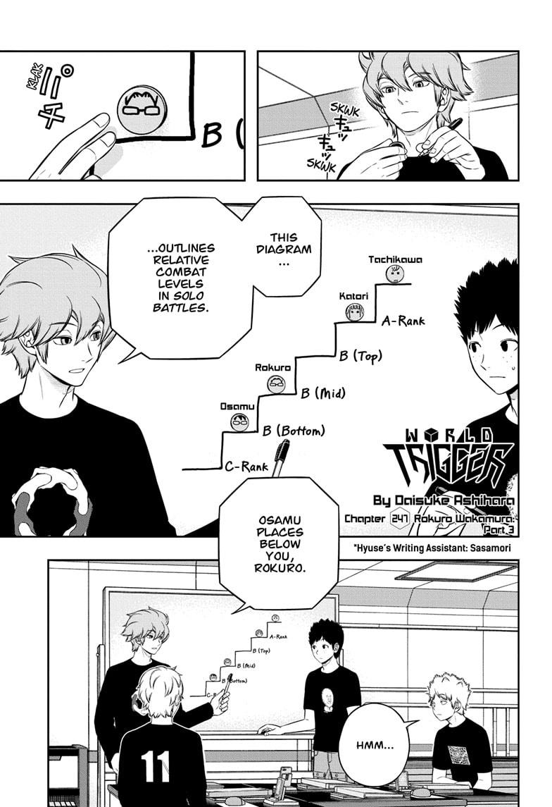 World Trigger Chapter 247 page 1 - Chapter 247