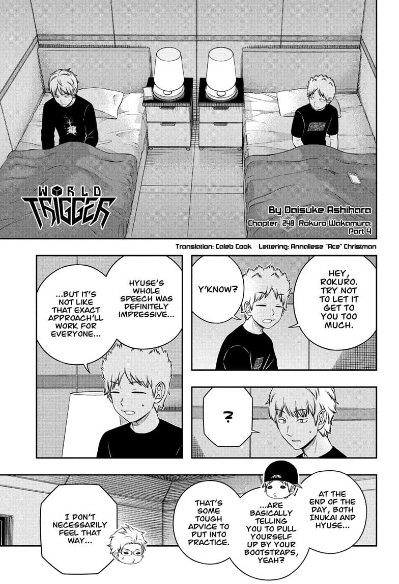 World Trigger Chapter 248 page 1 - Chapter 248
