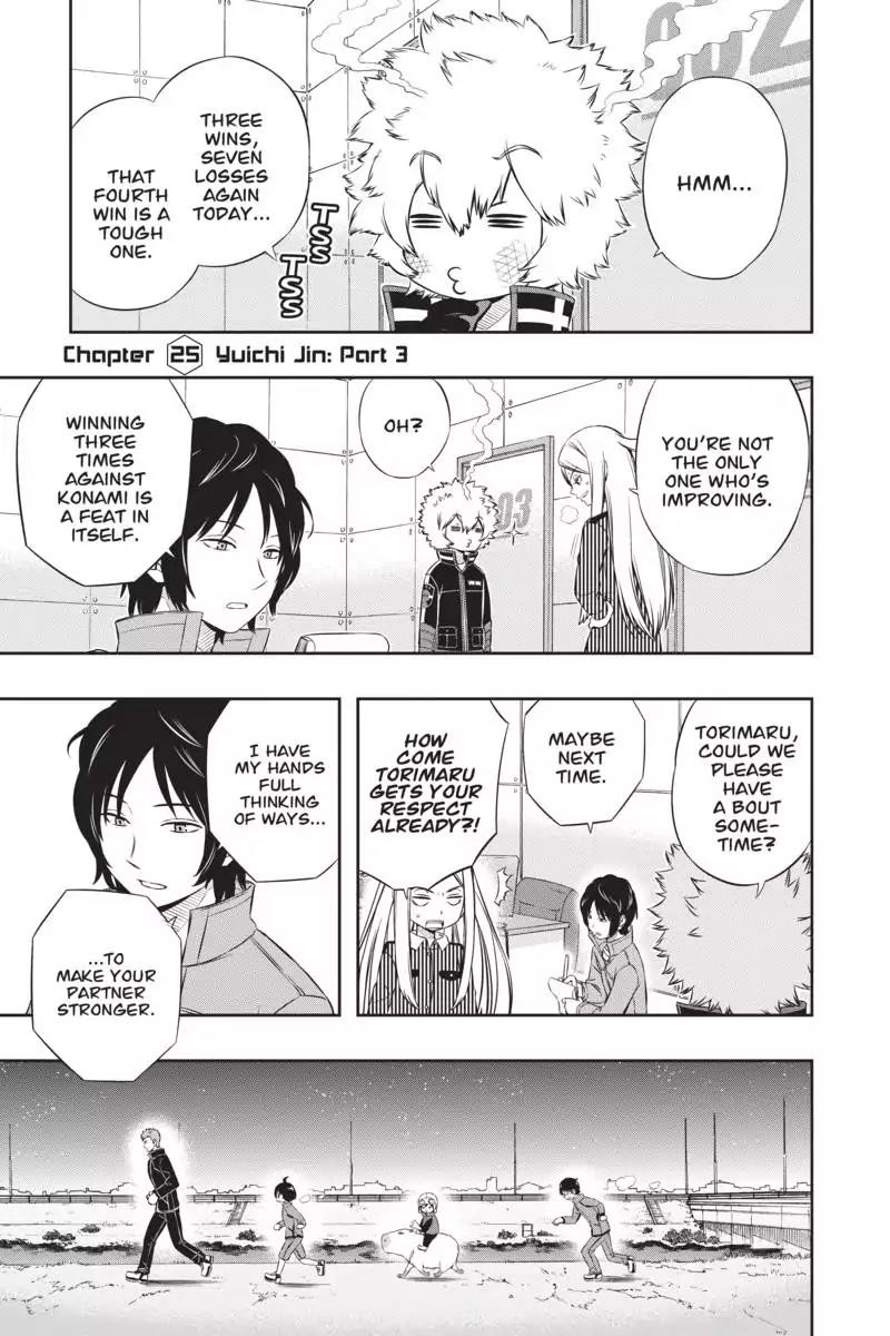 World Trigger Chapter 25 page 1 - Chapter 25: Yuichi Jin: Part 3