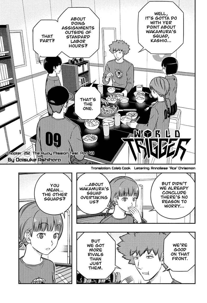 World Trigger Chapter 252 page 1 - Chapter 252