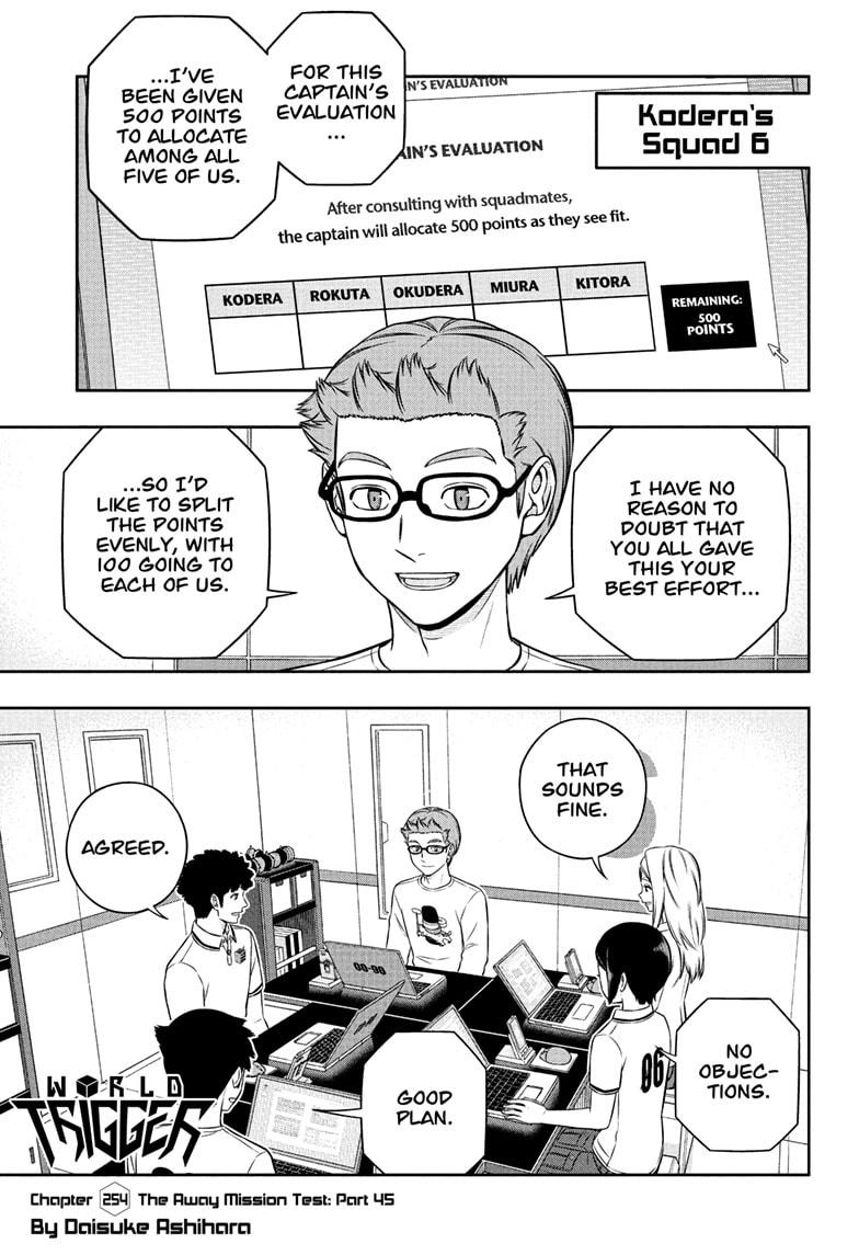 World Trigger Chapter 254 page 1 - Chapter 254