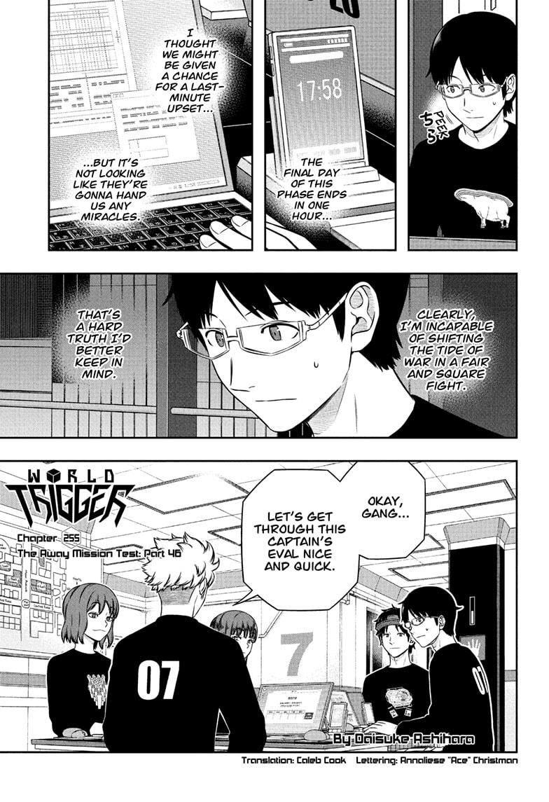 World Trigger Chapter 255 page 1 - Chapter 255