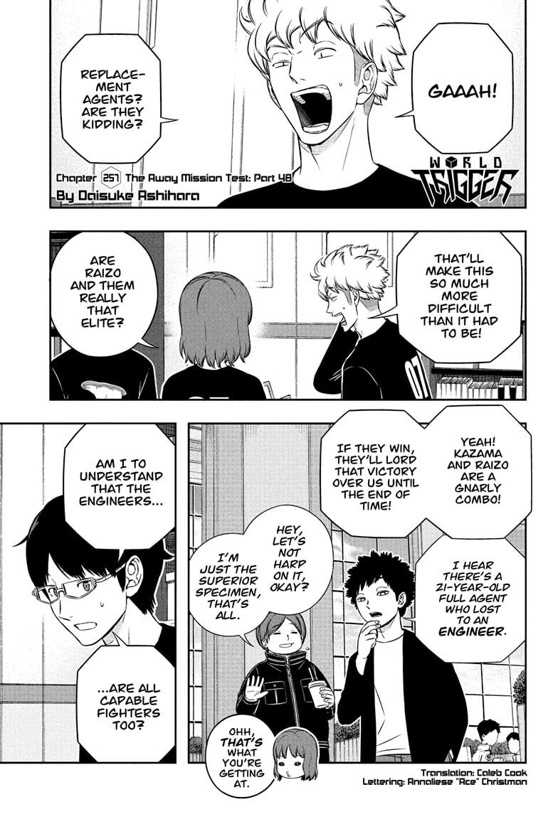 World Trigger Chapter 257 page 1 - Chapter 257