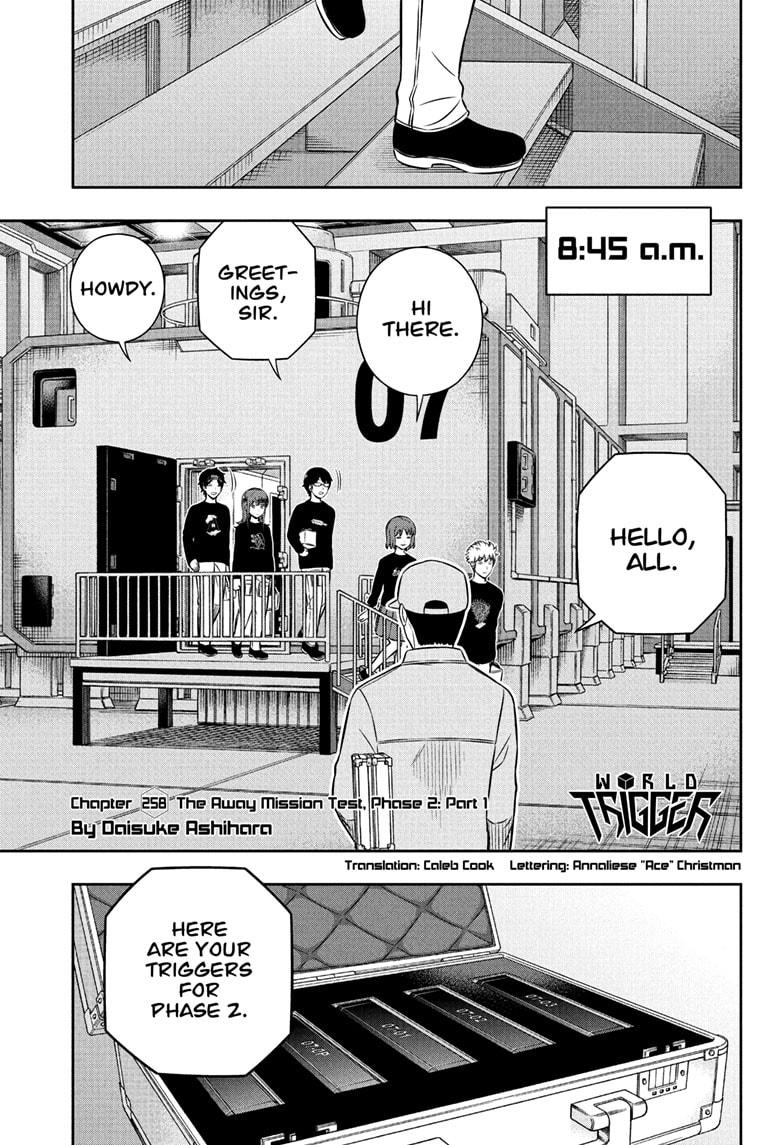 World Trigger Chapter 258 page 1 - Chapter 258
