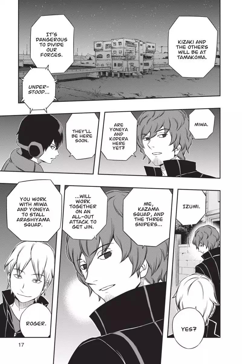World Trigger Chapter 26 page 16 - Chapter 26: Arashiyama Squad: Part 2