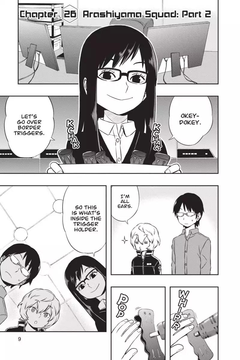 World Trigger Chapter 26 page 8 - Chapter 26: Arashiyama Squad: Part 2