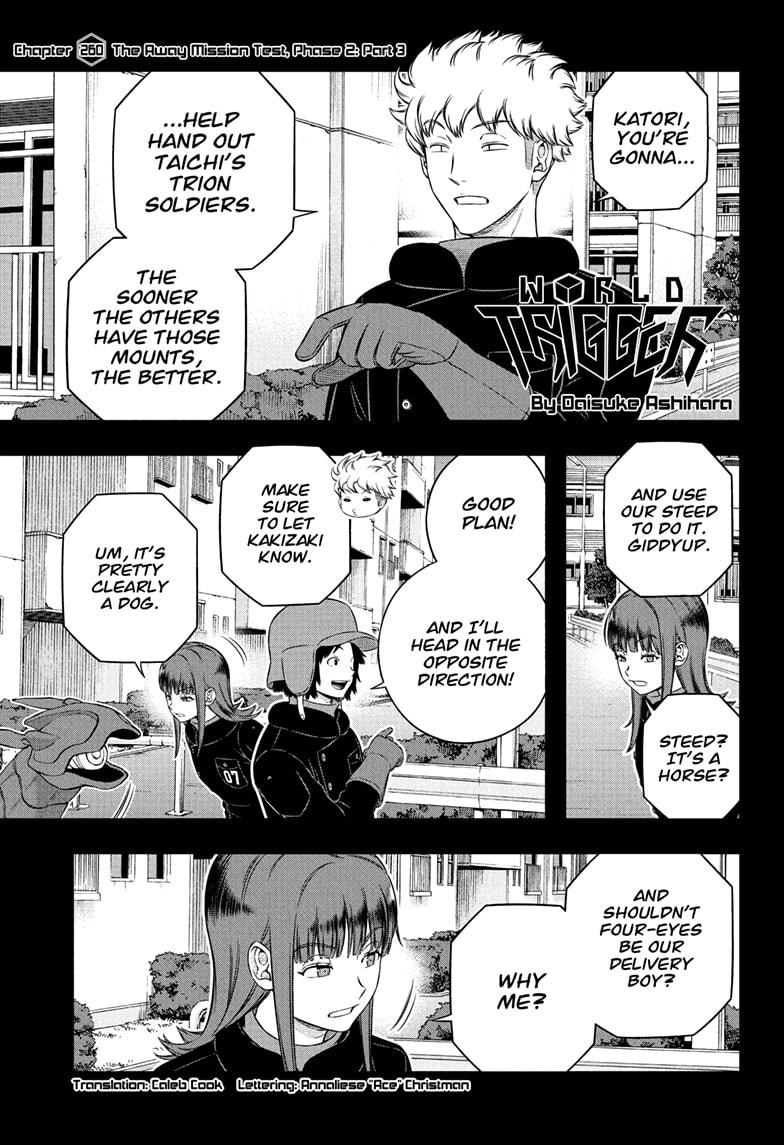 World Trigger Chapter 260 page 1 - Chapter 260