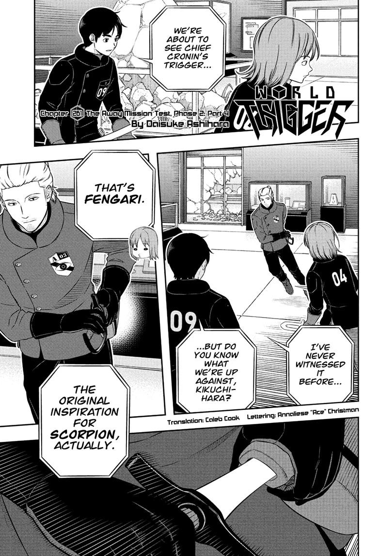 World Trigger Chapter 261 page 1 - Chapter 261
