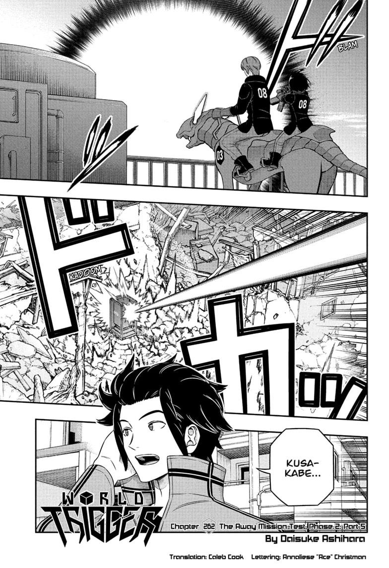 World Trigger Chapter 262 page 1 - Chapter 262