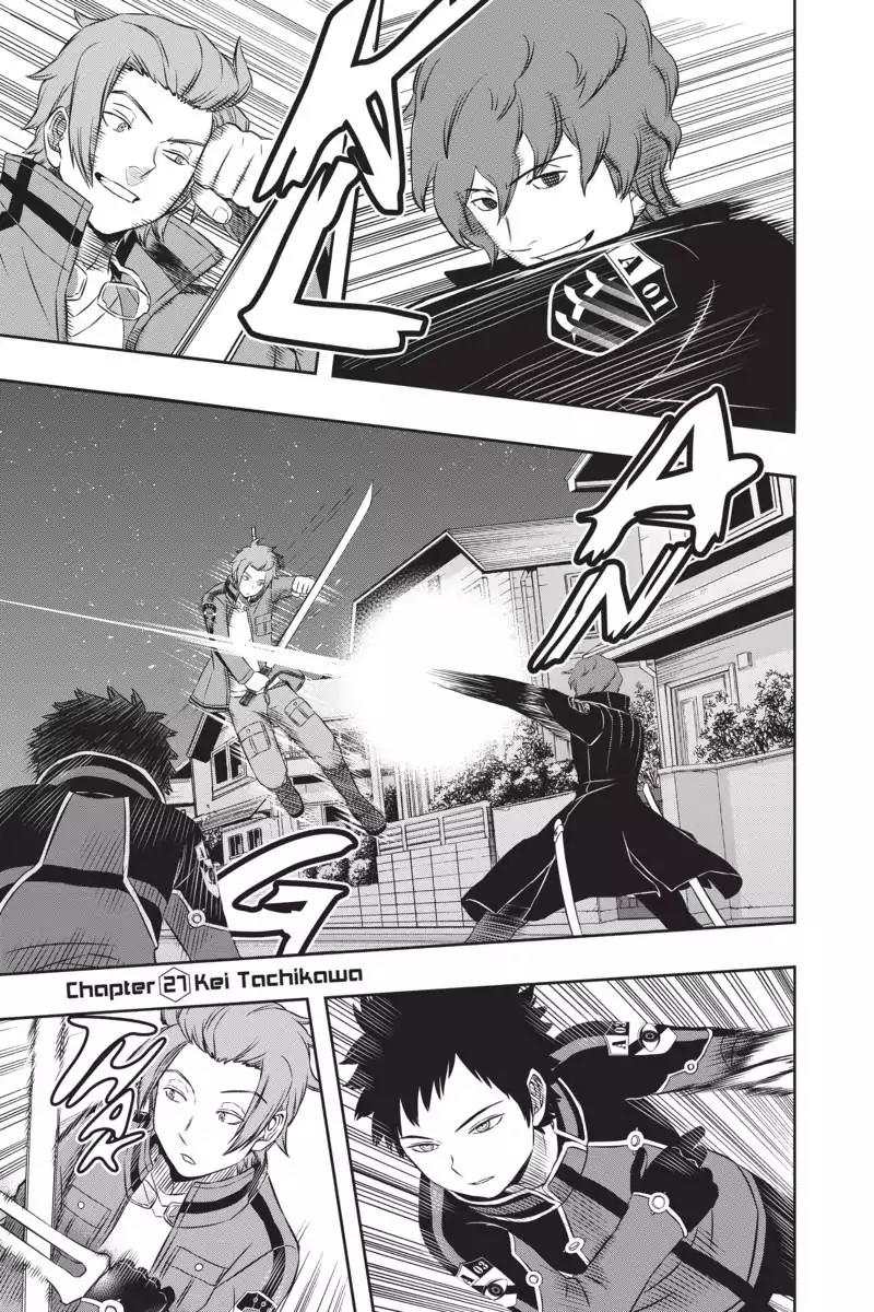 World Trigger Chapter 27 page 1 - Chapter 27: Kei Tachikawa