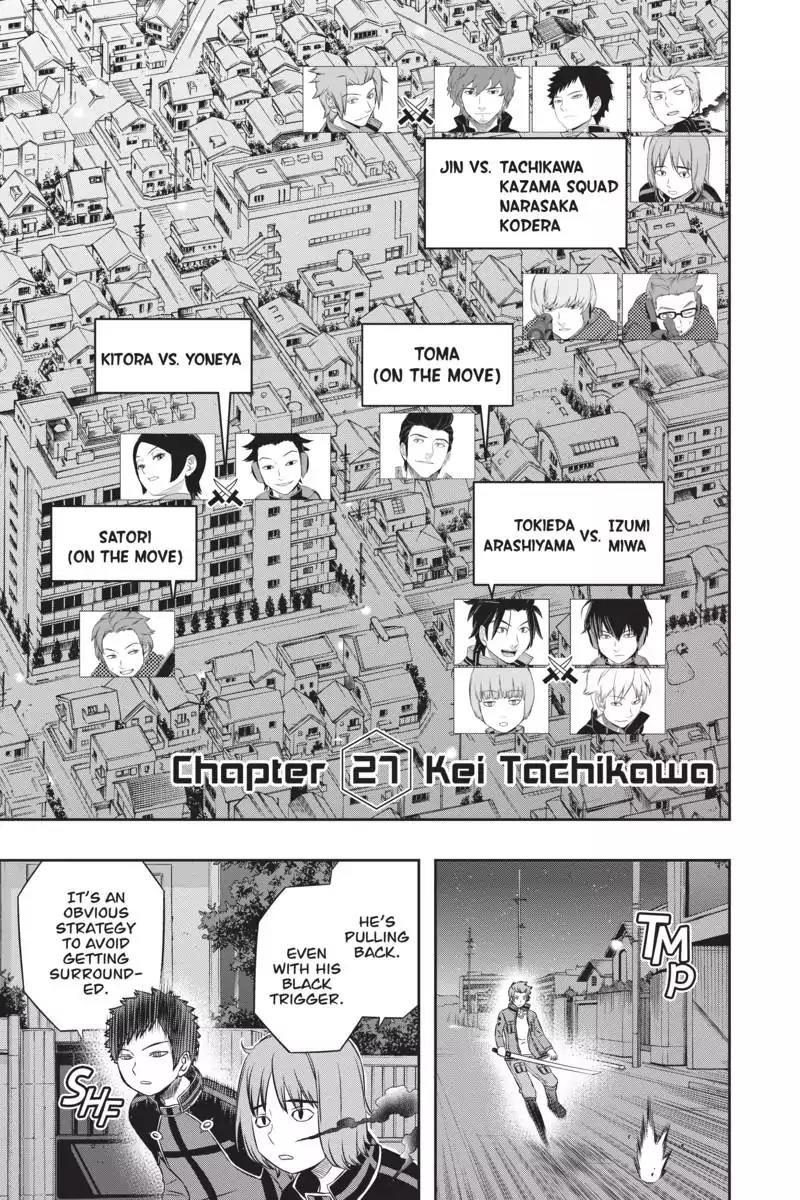 World Trigger Chapter 27 page 5 - Chapter 27: Kei Tachikawa