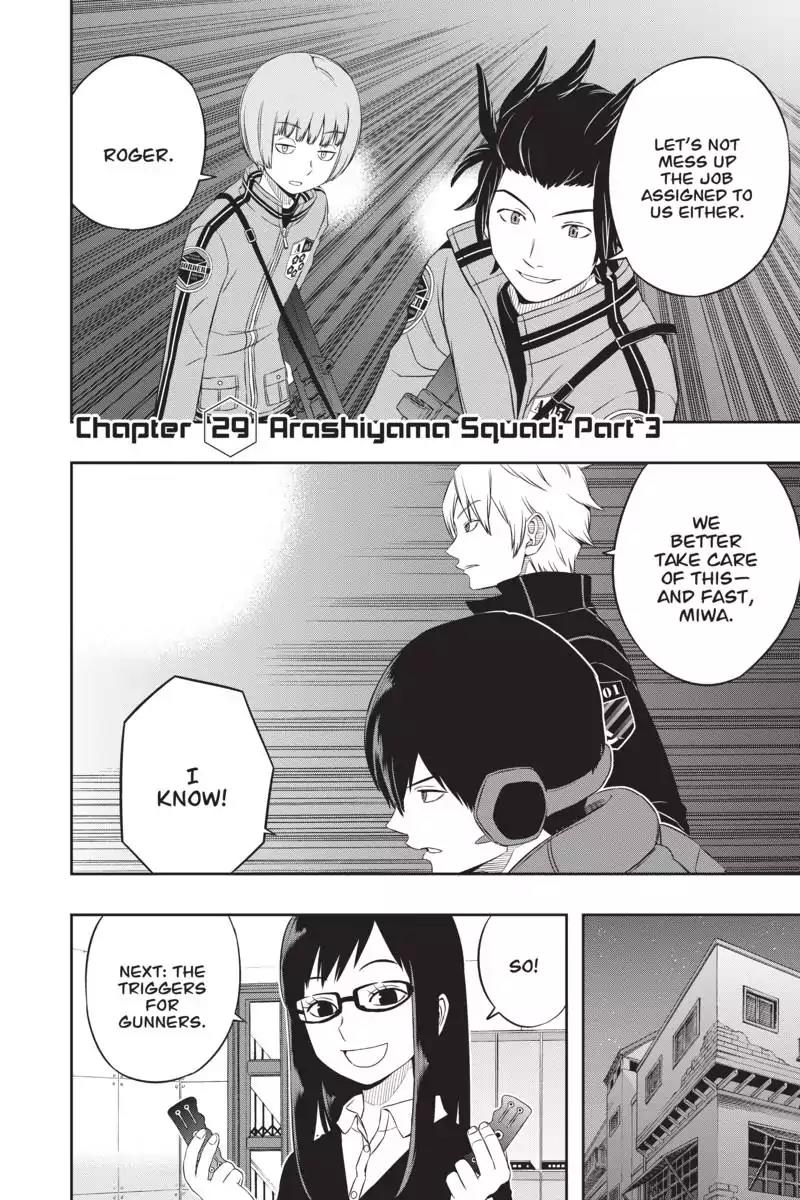 World Trigger Chapter 29 page 2 - Chapter 29: Arashiyama Squad: Part 3