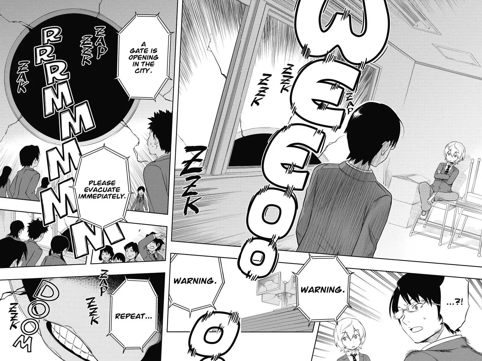World Trigger Chapter 3 page 17 - Chapter 3: Yuma Kuga: Part 2