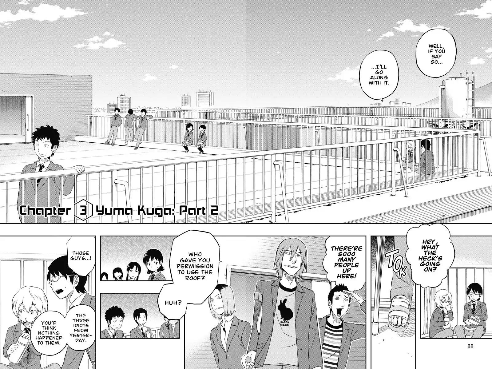 World Trigger Chapter 3 page 2 - Chapter 3: Yuma Kuga: Part 2