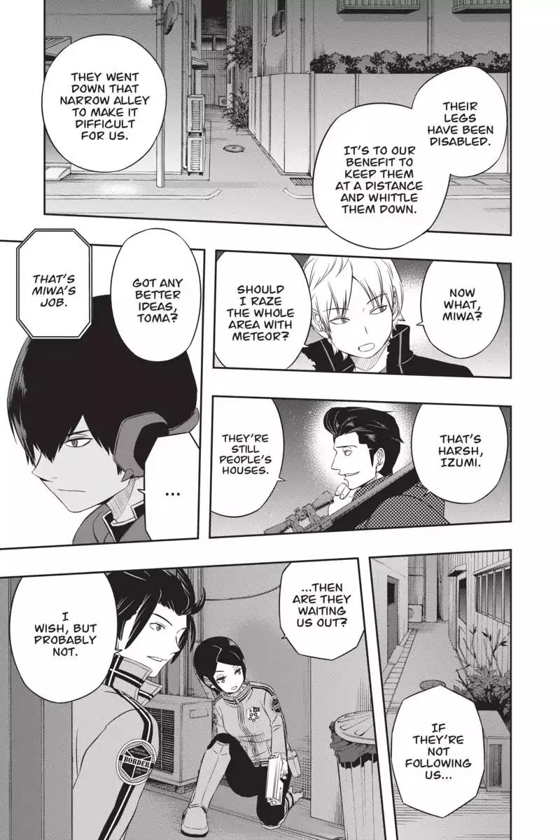World Trigger Chapter 30 page 3 - Chapter 30: Arashiyama Squad: Part 4
