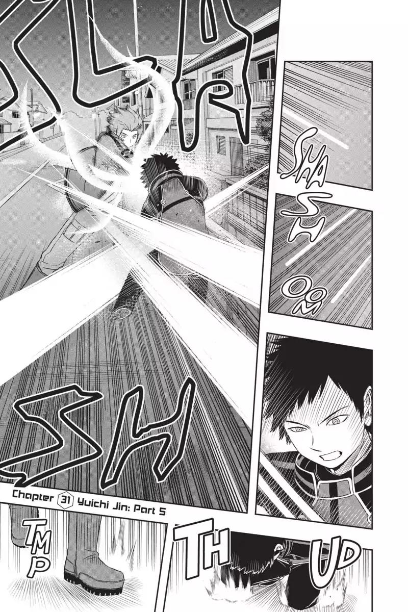 World Trigger Chapter 31 page 1 - Chapter 31: Yuichi Jin: Part 5