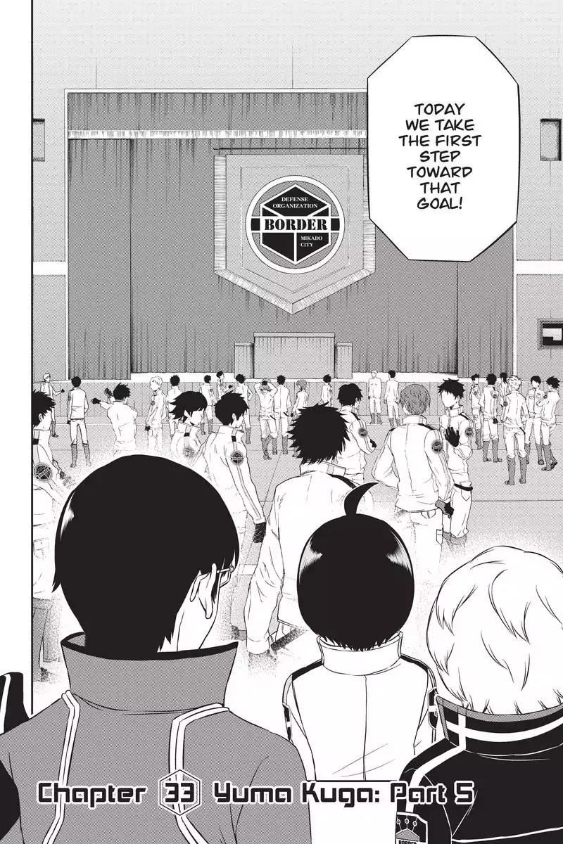 World Trigger Chapter 33 page 2 - Chapter 33: Yuma Kuga: Part 5