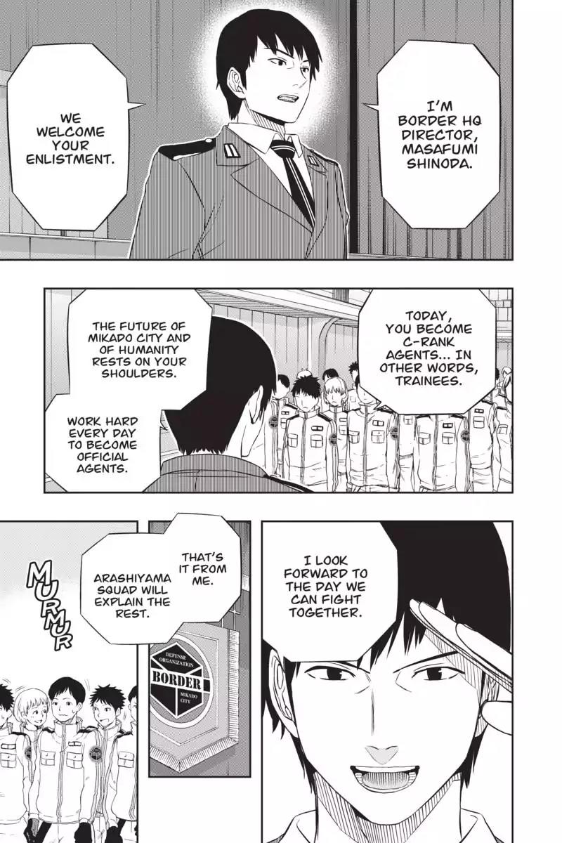 World Trigger Chapter 33 page 3 - Chapter 33: Yuma Kuga: Part 5