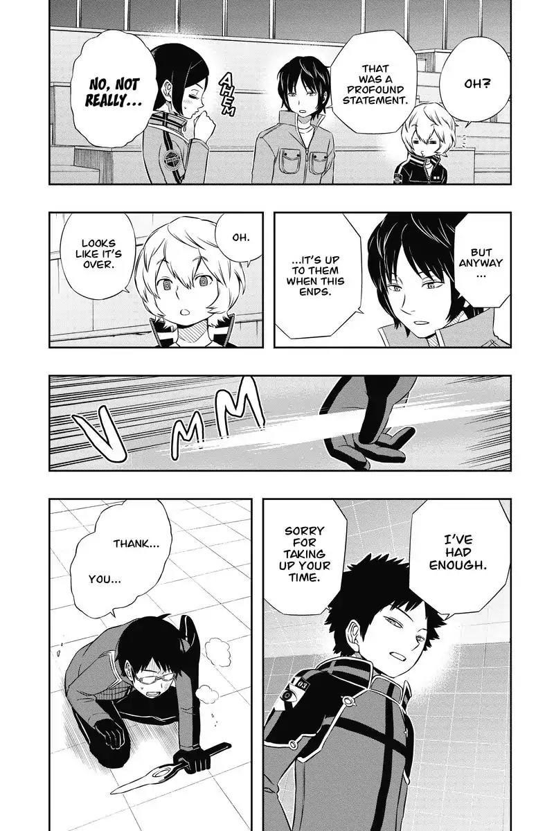 World Trigger Chapter 35 page 23 - Chapter 35: Osamu Mikumo: Part 4