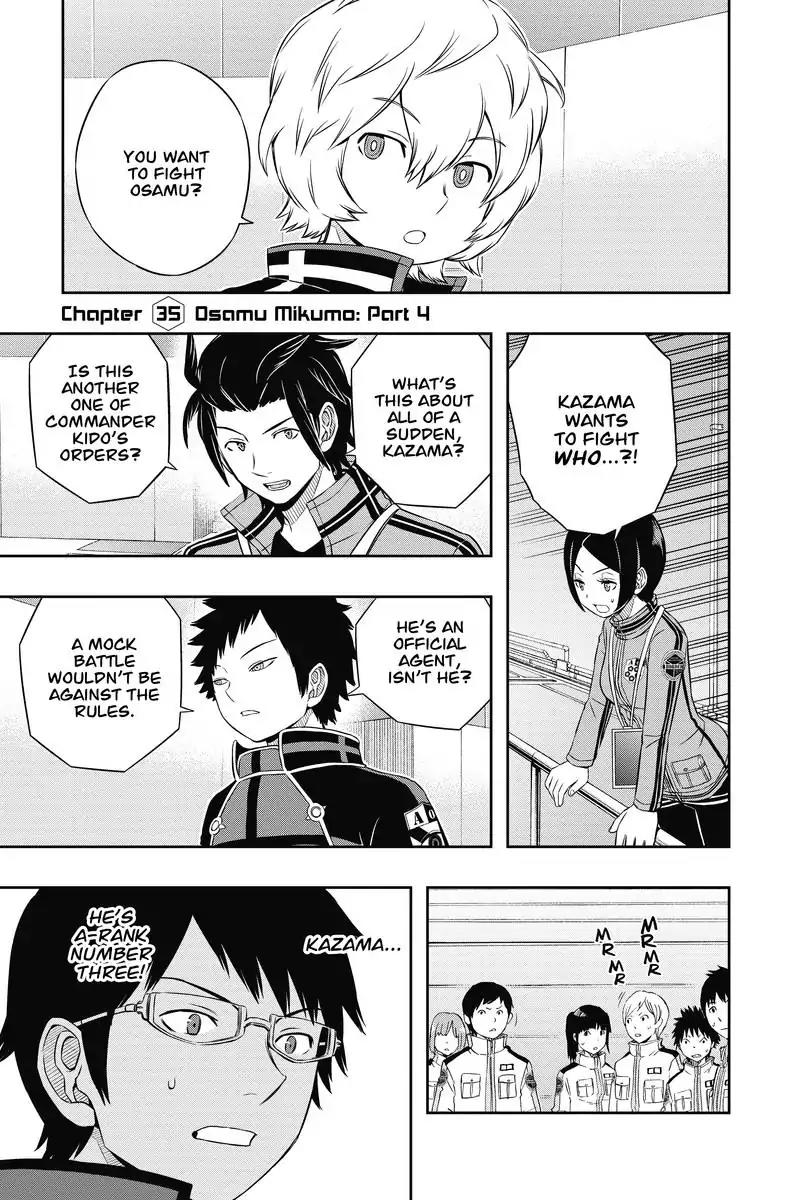 World Trigger Chapter 35 page 8 - Chapter 35: Osamu Mikumo: Part 4