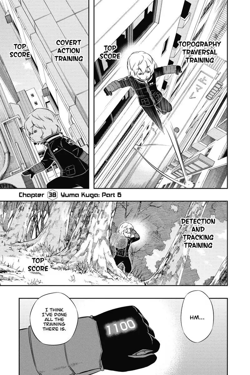 World Trigger Chapter 38 page 1 - Chapter 38: Yuma Kuga: Part 6