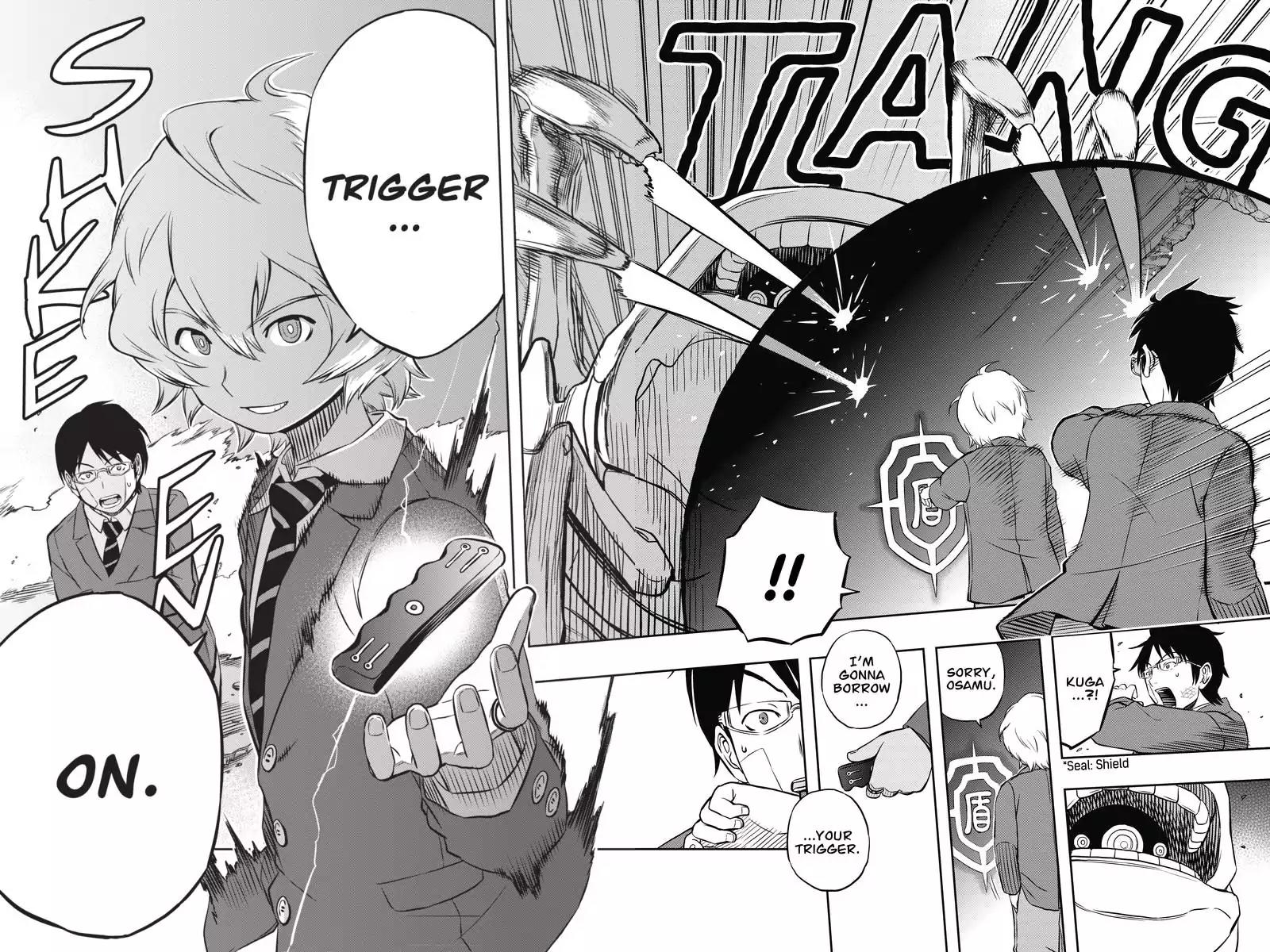 World Trigger Chapter 4 page 17 - Chapter 4: Osamu Mikumo: Part 2
