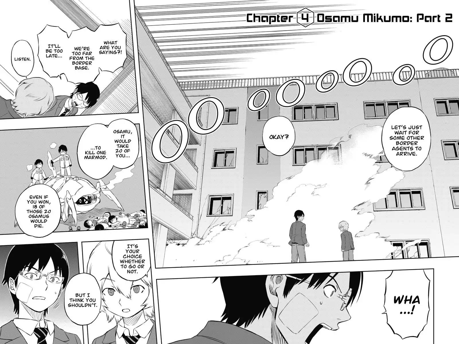 World Trigger Chapter 4 page 2 - Chapter 4: Osamu Mikumo: Part 2