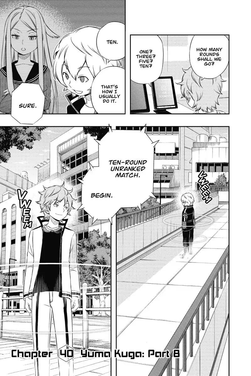 World Trigger Chapter 40 page 3 - Chapter 40: Yuma Kuga: Part 8