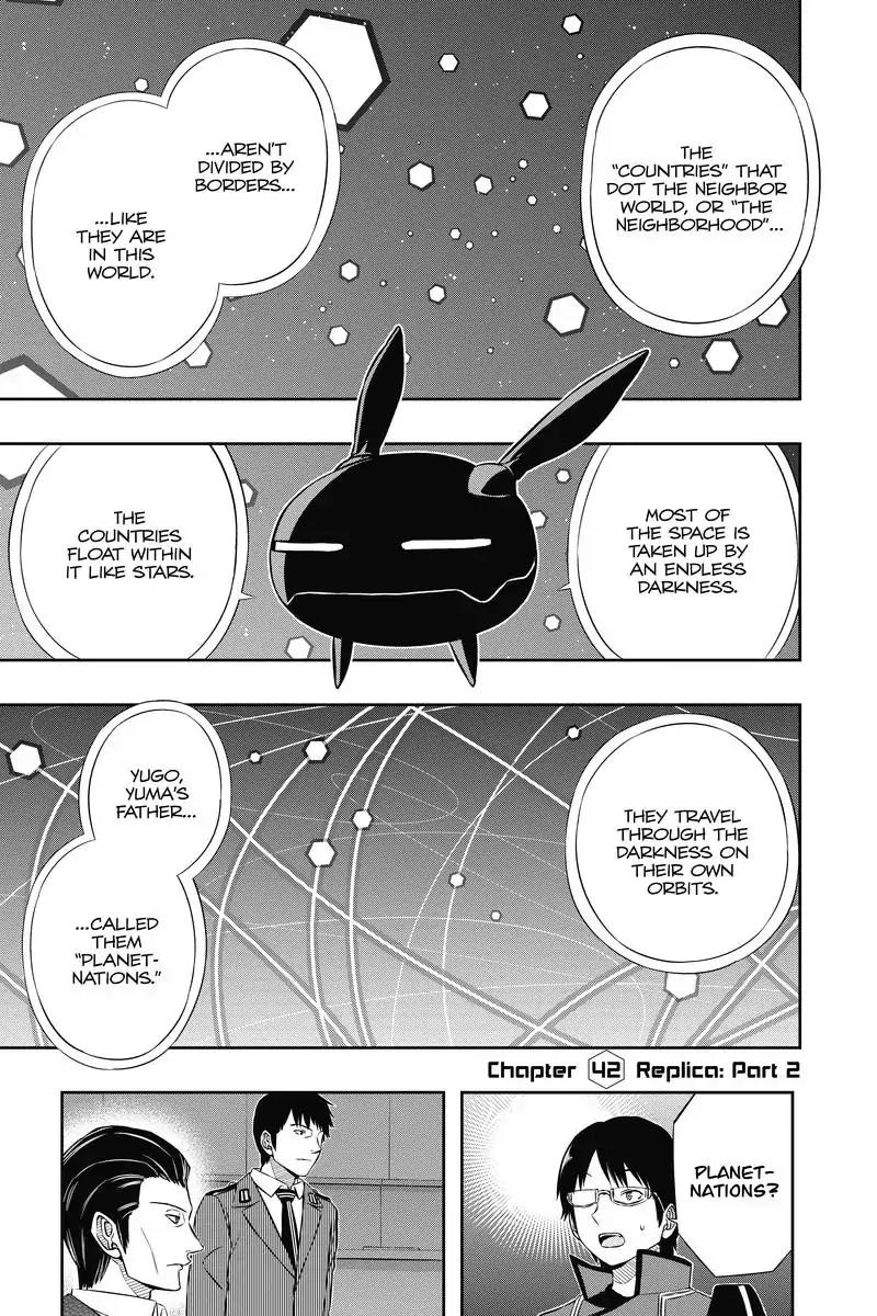 World Trigger Chapter 42 page 1 - Chapter 42: Replica: Part 2