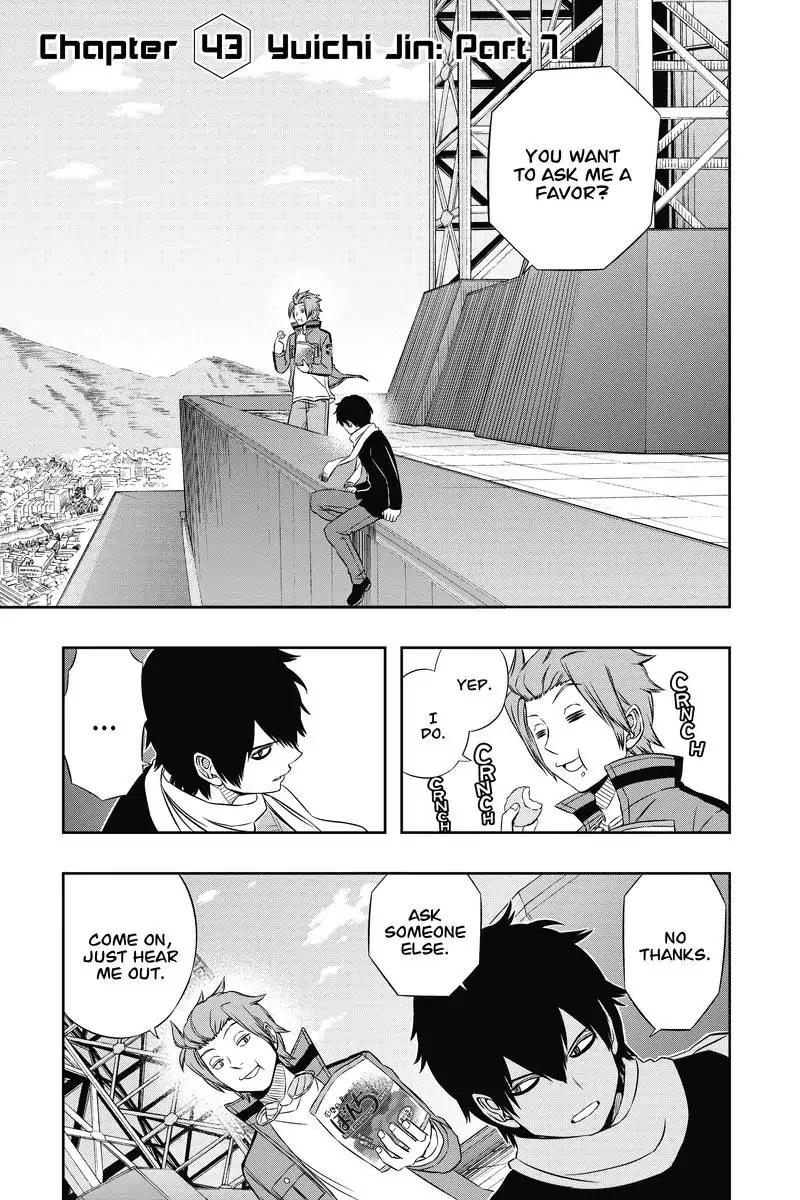 World Trigger Chapter 43 page 1 - Chapter 43: Yuichi Jin: Part 7
