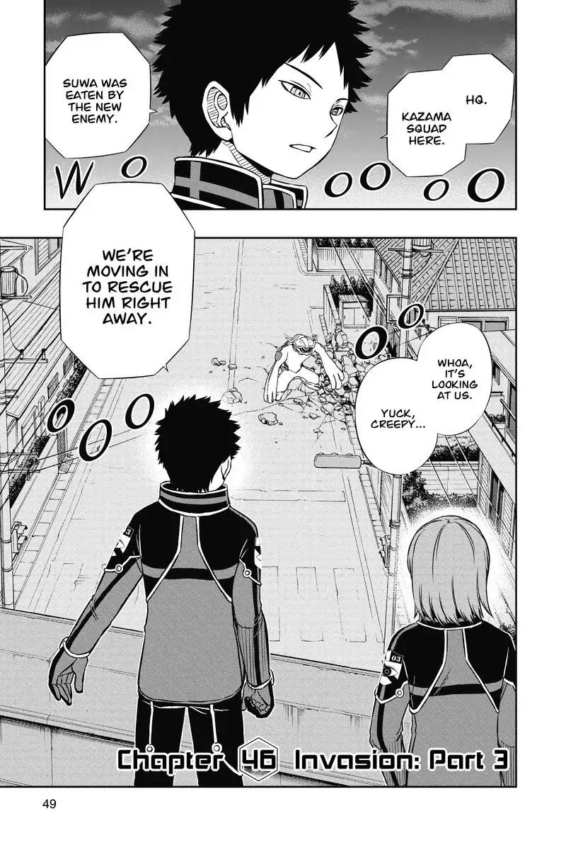 World Trigger Chapter 46 page 1 - Chapter 46: Invasion: Part 3