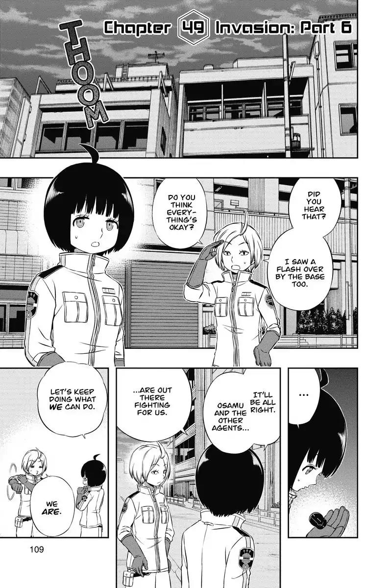 World Trigger Chapter 49 page 1 - Chapter 49: Invasion: Part 6