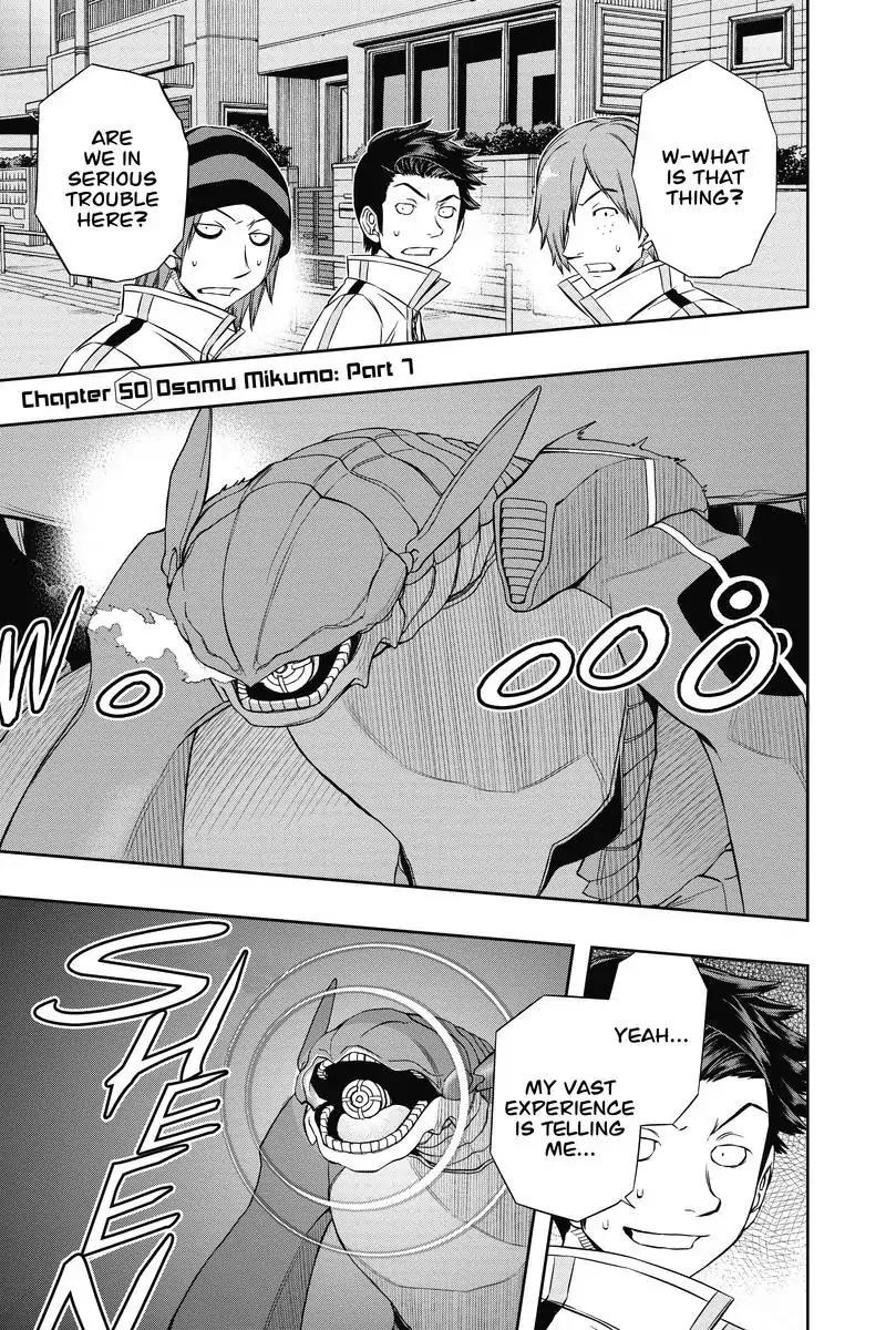 World Trigger Chapter 50 page 1 - Chapter 50: Osamu Mikumo: Part 7
