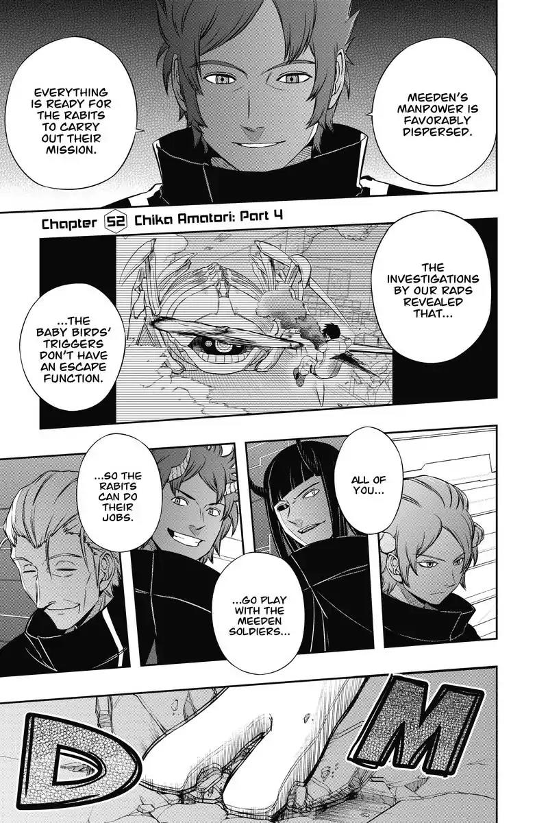World Trigger Chapter 52 page 1 - Chapter 52: Chika Amatori: Part 4