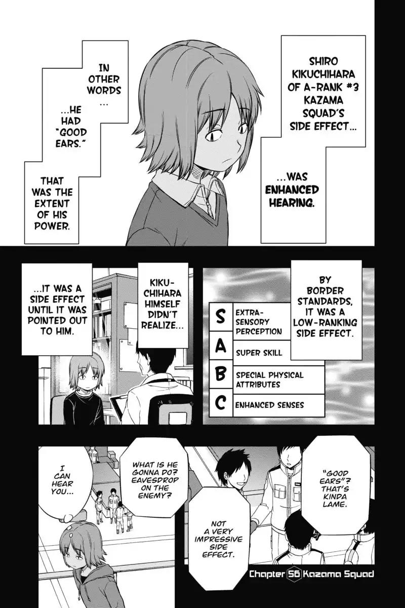 World Trigger Chapter 56 page 1 - Chapter 56: Kazama Squad