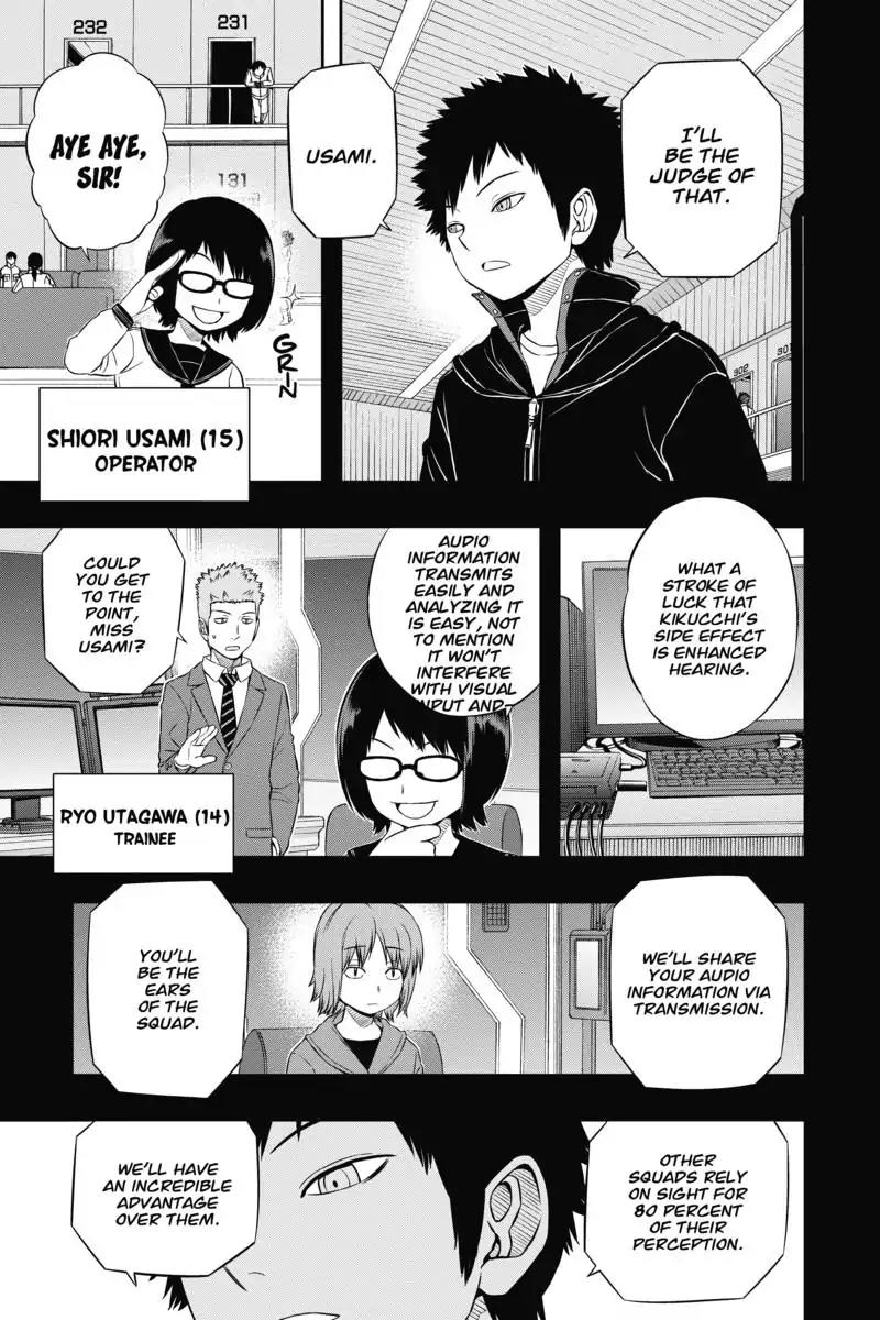 World Trigger Chapter 56 page 3 - Chapter 56: Kazama Squad