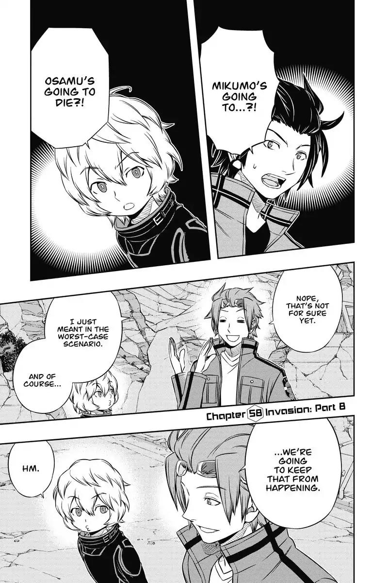 World Trigger Chapter 58 page 1 - Chapter 58: Invasion: Part 8