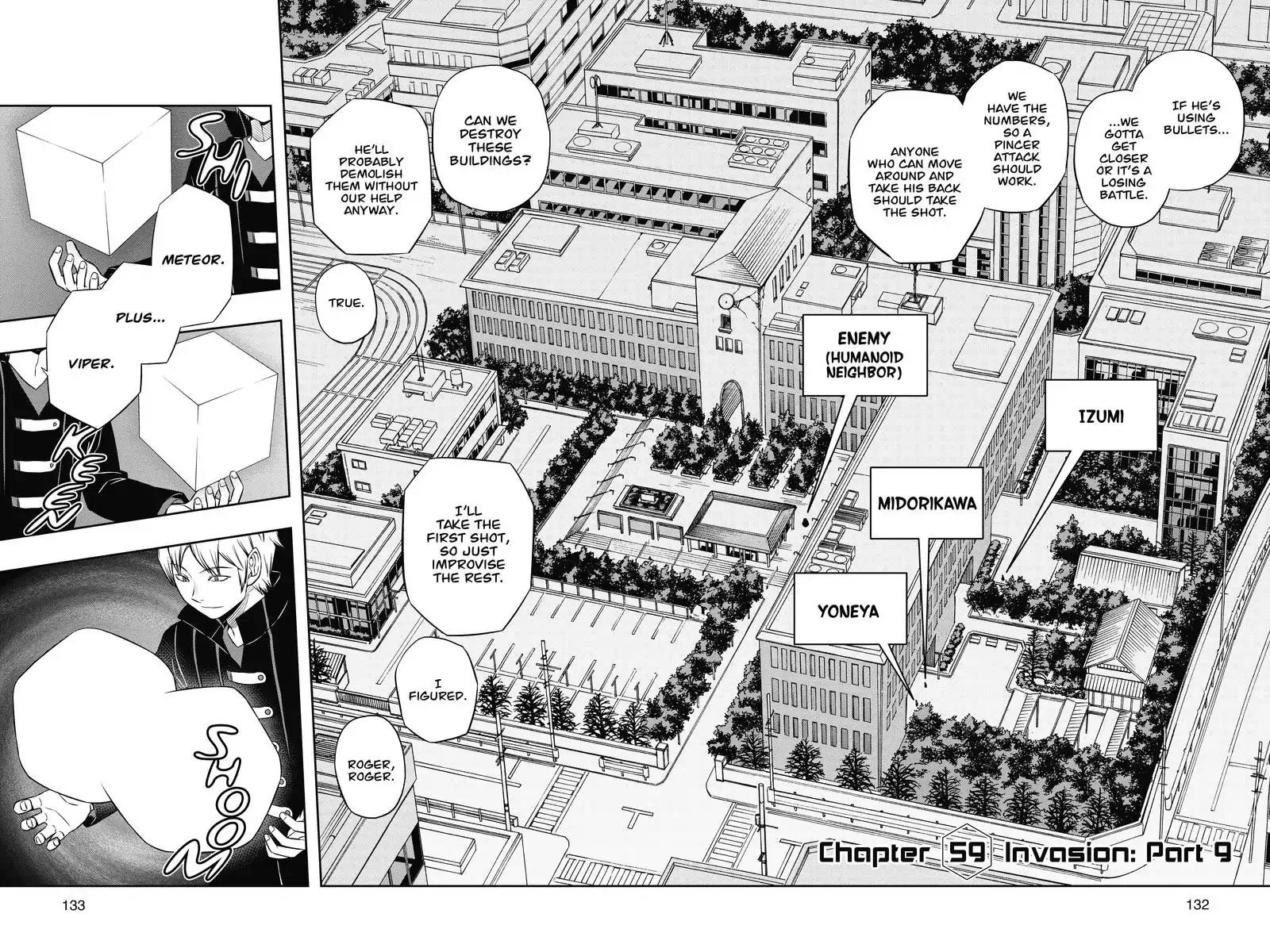 World Trigger Chapter 59 page 4 - Chapter 59: Invasion: Part 9