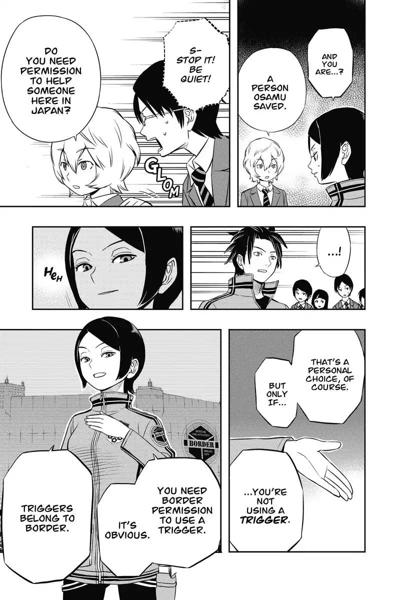 World Trigger Chapter 6 page 13 - Chapter 6: Arashiyama Squad