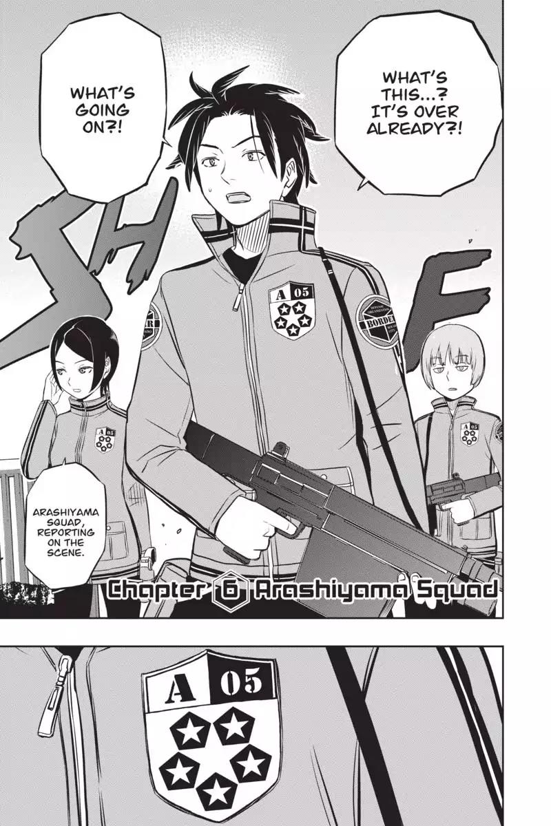 World Trigger Chapter 6 page 3 - Chapter 6: Arashiyama Squad
